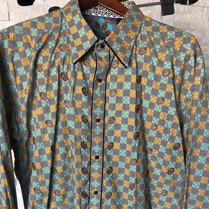 Robert Graham Mens Dress Shirt 3XL, Worn once